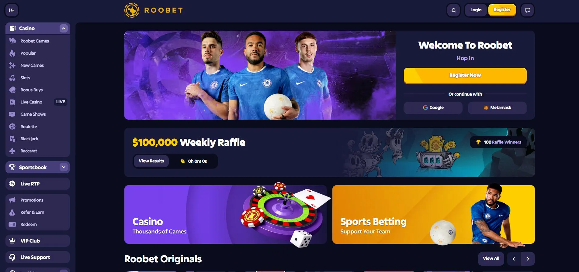 Hva tilbyr Roobet? Hva tilbyr Roobet?